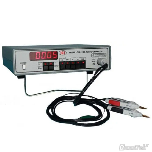 IET LOM-510A MICRO-OHMMETER